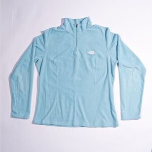 The North Face Women's turquoise Fleece Sweatshirt